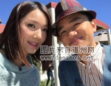 王祖蓝与李亚男合照。图王祖蓝微博