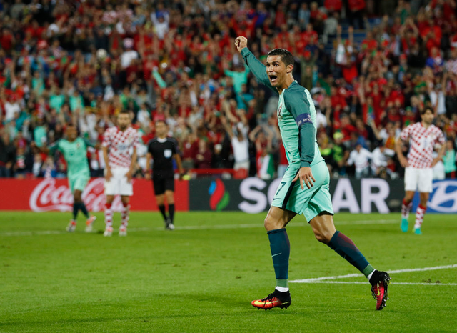 C罗还是真大腿!14秒快打旋风 进决赛不是梦