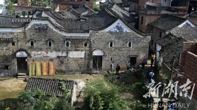 双牌300年塘基上古村古色古香风貌依旧