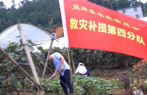 双牌:麻江镇灾后重建来了帮扶队