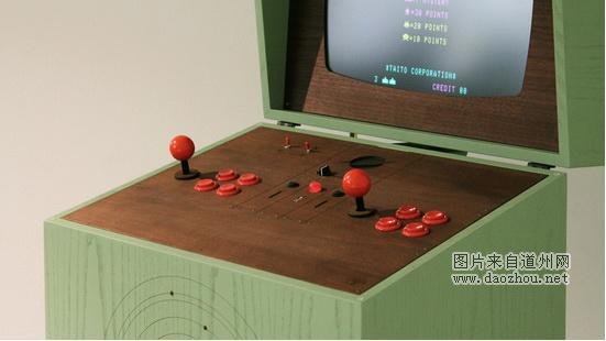 老外设计的复古街机:全手工制作起价2.6万元